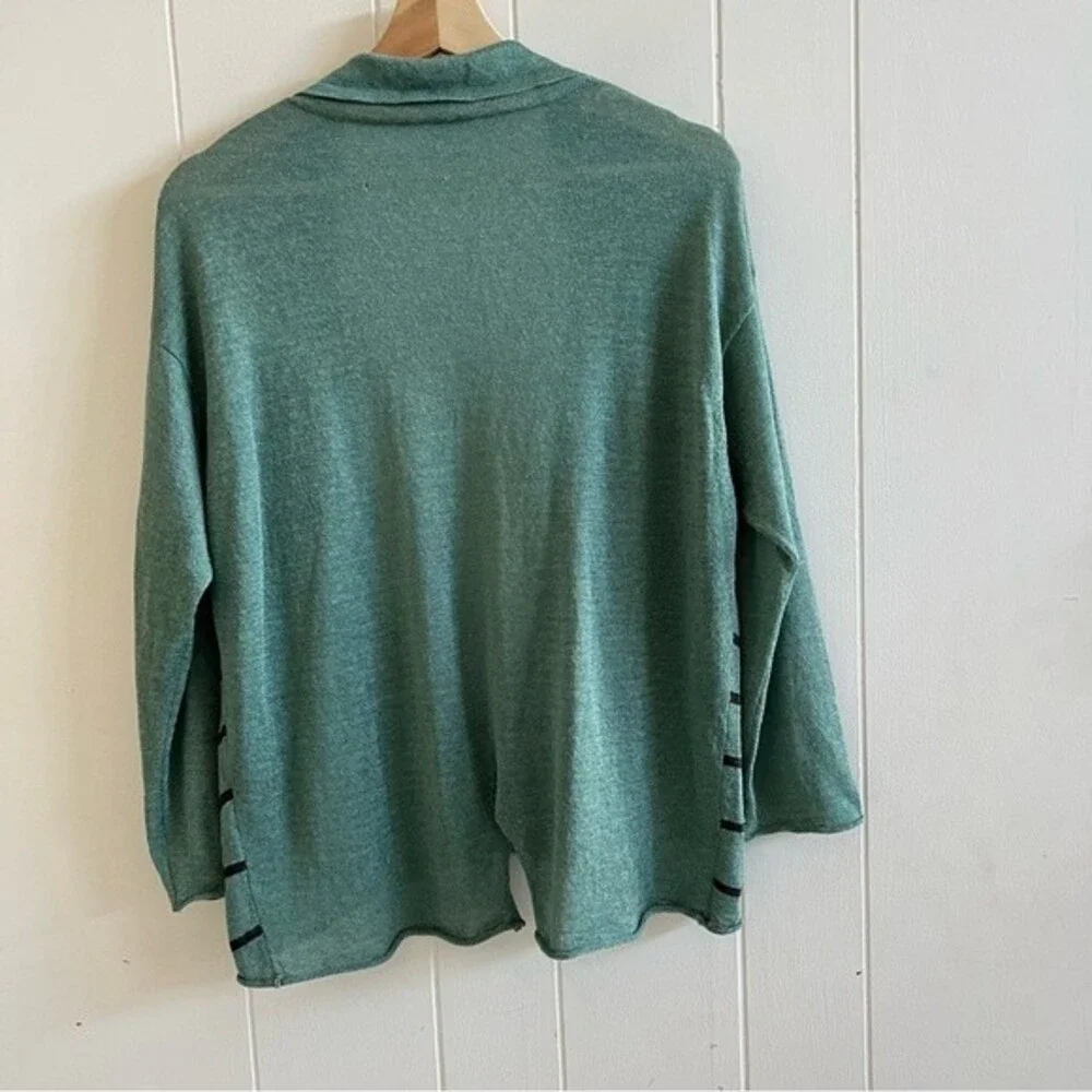 Free People linen knit top
